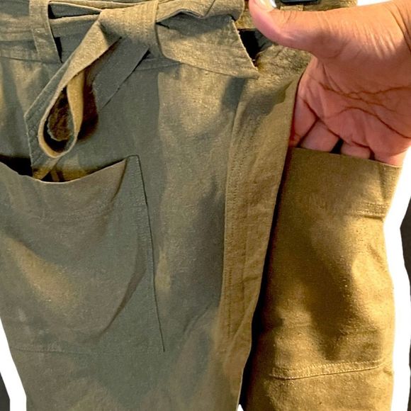 💥2/$15💥 Madewell High-waist Tie skirt 100% silk - Picture 3 of 6